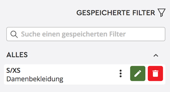 saved filter 5 step