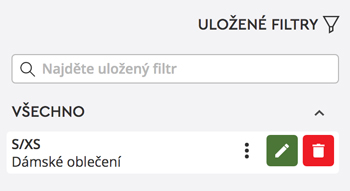 saved filter 5 step
