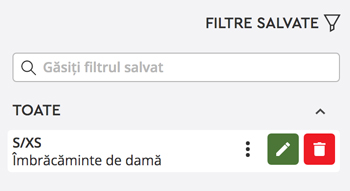 saved filter 5 step
